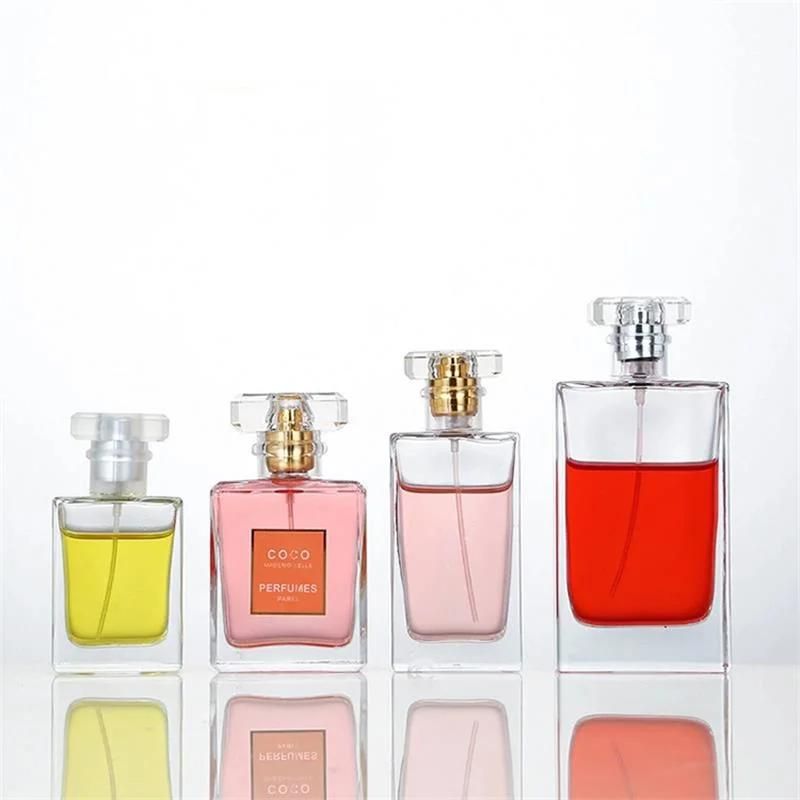 Custom Square Glass Perfume Bottle