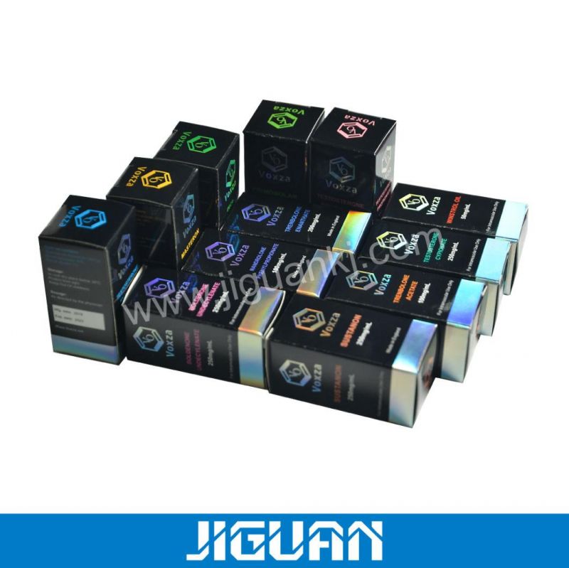 Keifei Brand 10ml Hologram Steroid Vial Labels and Boxes for Steroid Bottle Packaghing