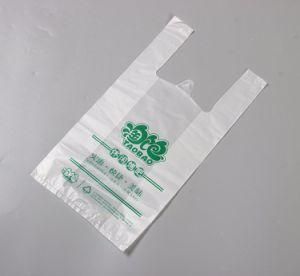 Wholesale Manufacture LDPE HDPE Transparent Custom Own Logo Printing T Shirt Plastic Bags