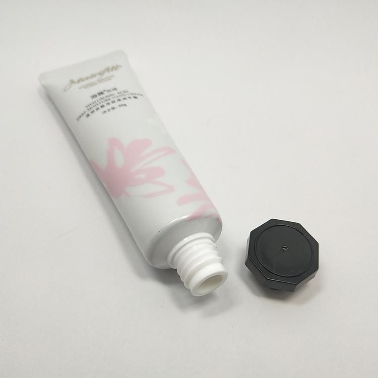 Custom Cosmetic Face Wash Packaging Tube Aluminum Plastic Tube with Wash Flip Top Cap or Screw Cap