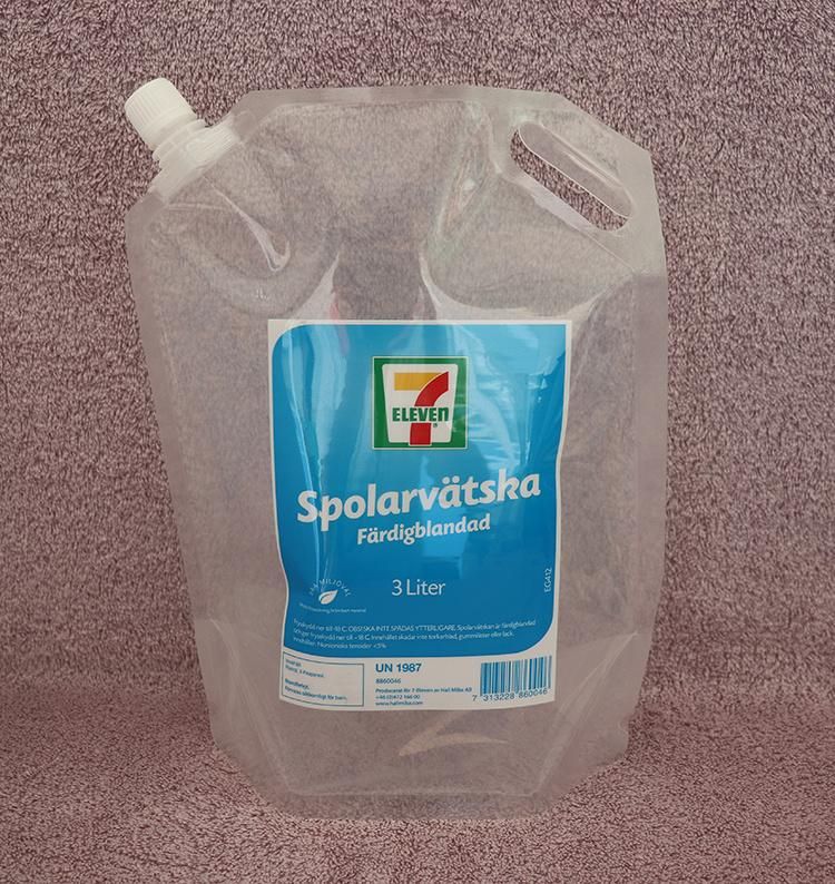 Antifreeze Liquid Glasswater Spout Bag 3L