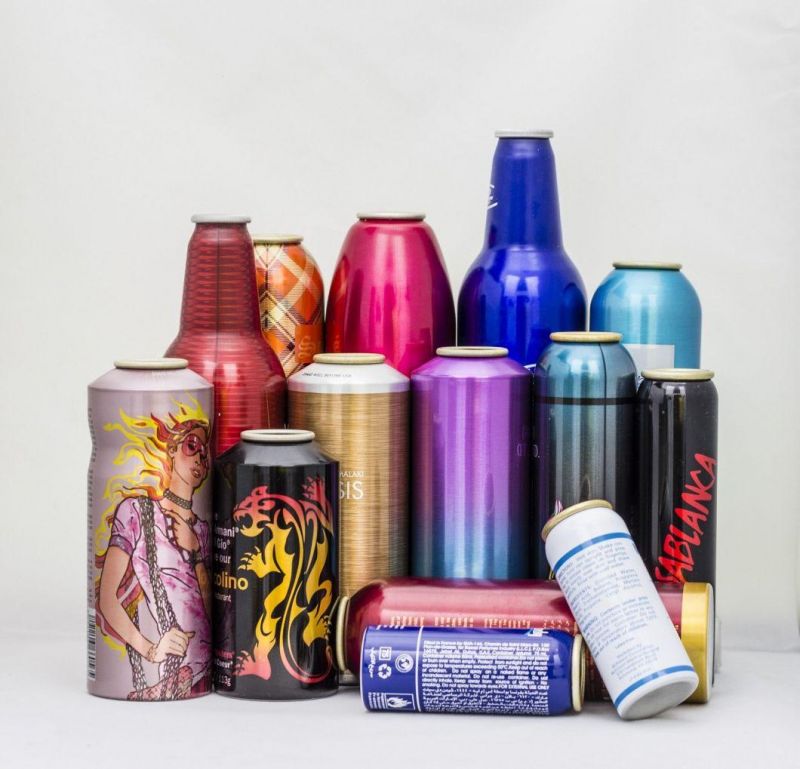 Custom Printing Aluminum Aerosol Spray Can