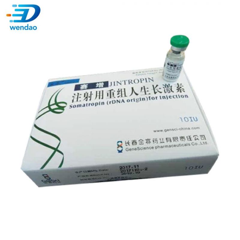 HGH Growth Hormone Box Animal Pharmaceuticals Steroid Bottle Custom Printing Design HGH Packaging Boxes