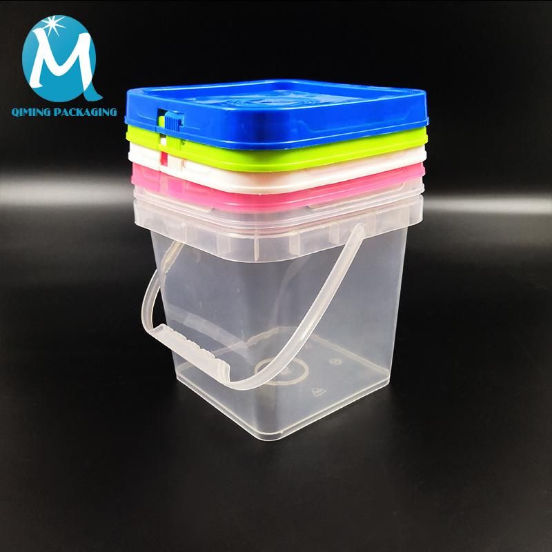 Durable Food-Grade High-Quality Square Plastic Bucket