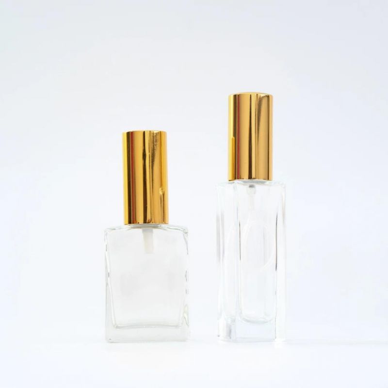 Stock Now 50ml Clear Round Recyclable Luxury Fragrance Empty Perfume Bottle Spray Glass Bottle with Pump