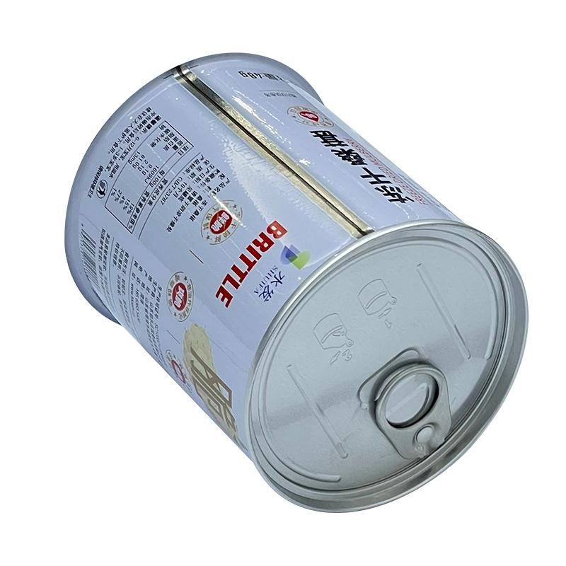 8110# Customize Food Grade Round Tin Can for Food Packaging