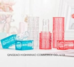 Factory OEM Customize Transparent Plastic Square Lipstick Tubes