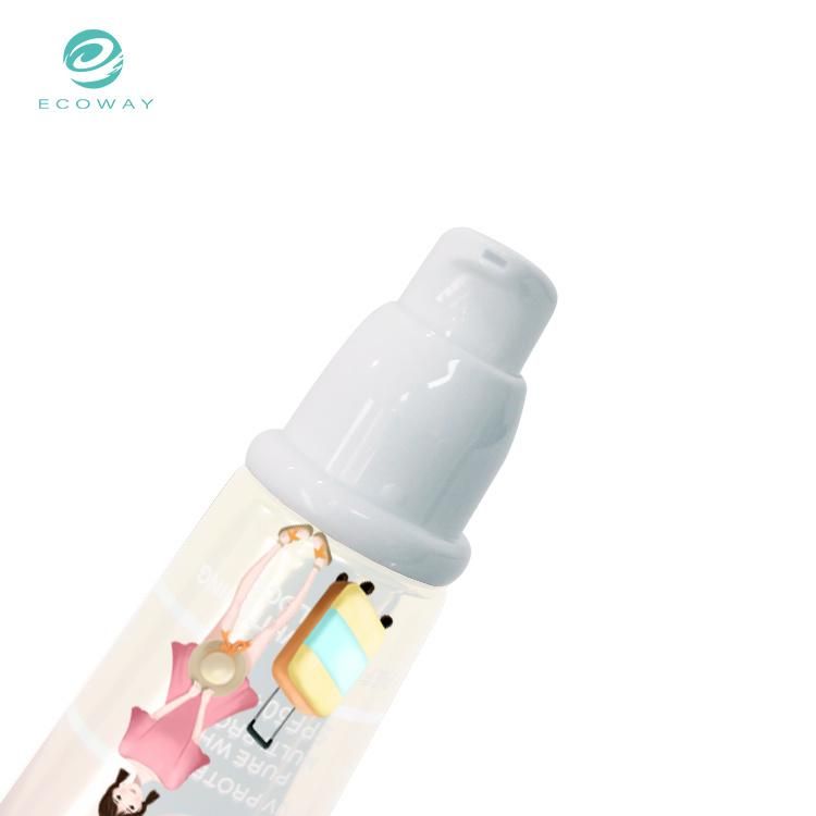 PE 50g Bb and Cc Airless Cream Tube Cosmetic Packaging Tube