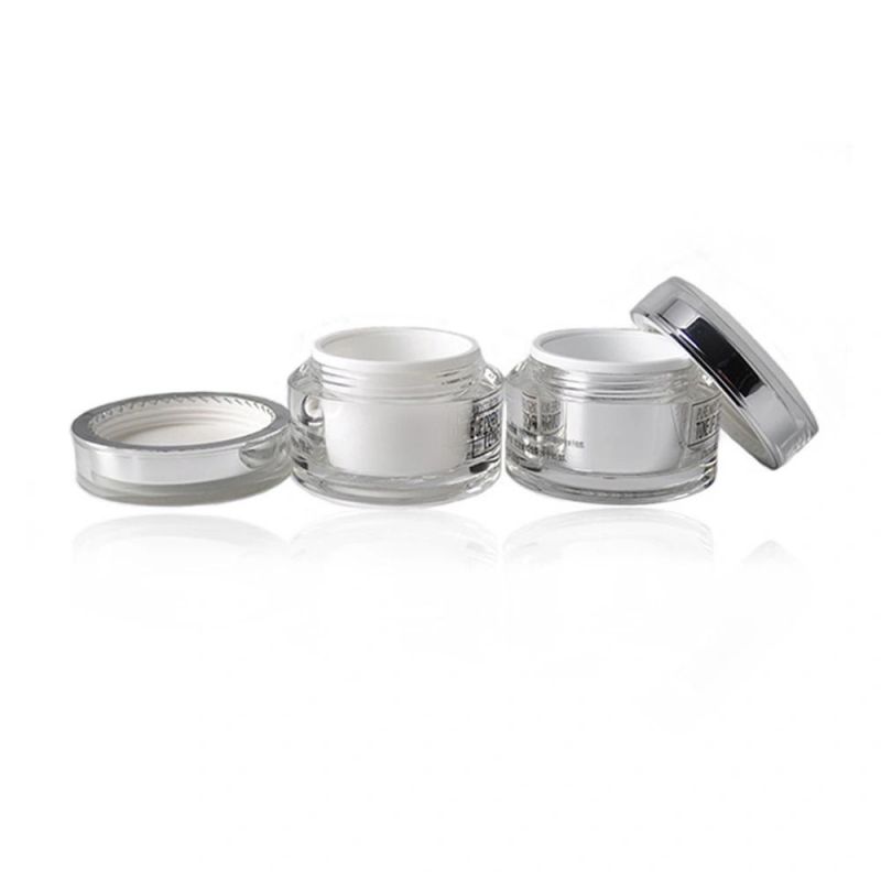 Professional Round Shape Luxury Cosmetics Cream Acrylic Jar