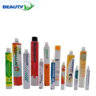 for Pack Pharmaceutical Burn Cream Aluminum Collapsible Tubes