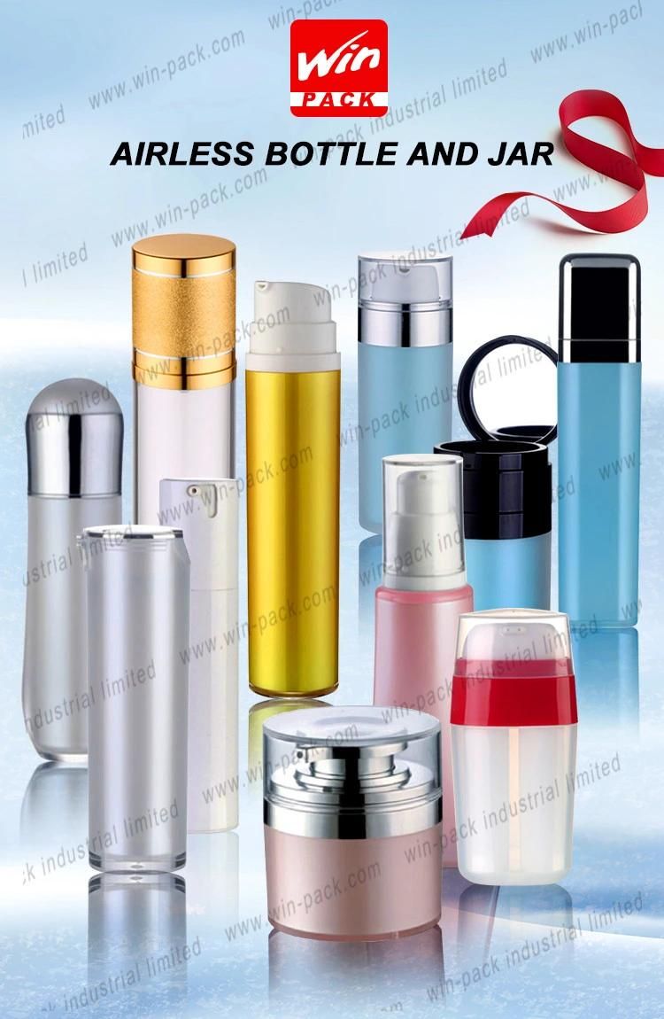 Wholesale Transparent Fancy Double Chamber Airless Bottle 150ml