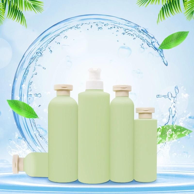 China Factory Eco Friendly Cosmetic Packaging HDPE Empty 500ml 400ml 250ml 200ml Soft Shampoo Lotion Bottle