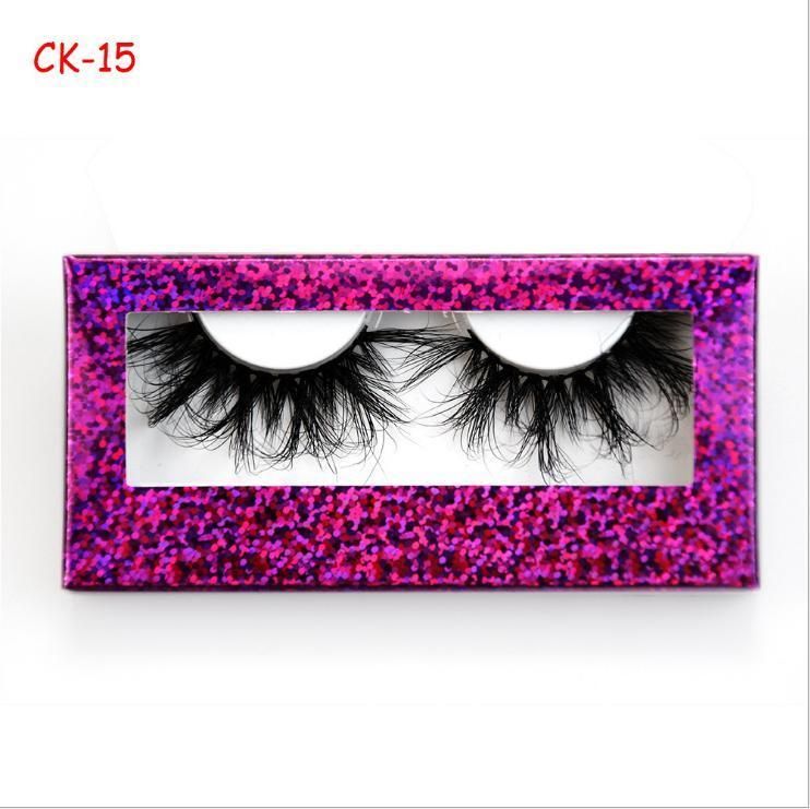 10-Color Eyelash Card Box, New Laser Eyelash Box, a Pair of Window Eyelash Boxes, Eyelash Box Printing Customization