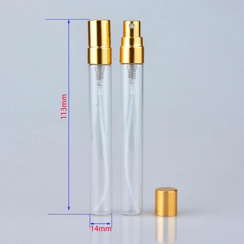 10ml Travel Portable Refillable Perfume Atomizer Spray Fragrance Empty Bottle Mini Perfume Marbling Aluminum Makeup Water Spray Bottle