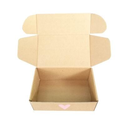 OEM Print Large Size Brown Craft Paper Box for Packing