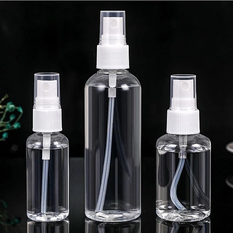China Wholesale Plastic Cosmetic Spray Bottle with Pump Cap in Good Price
