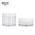 100g 250g Round Eco Plastic Cosmetic Pot Jar for Cream Mask