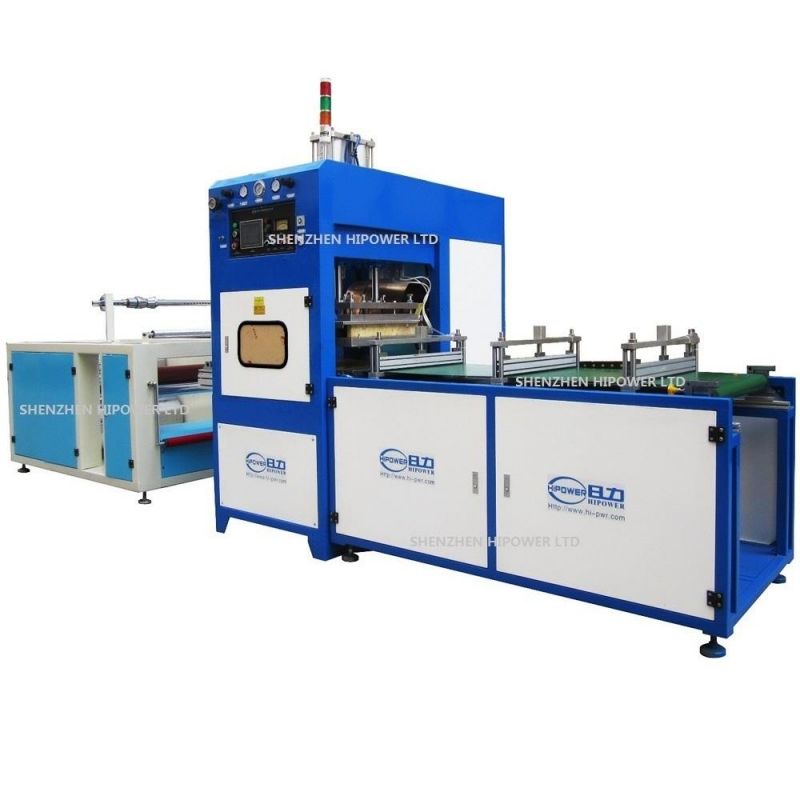 High Frequency Soft Crease Box Making Machine for Continuous Style