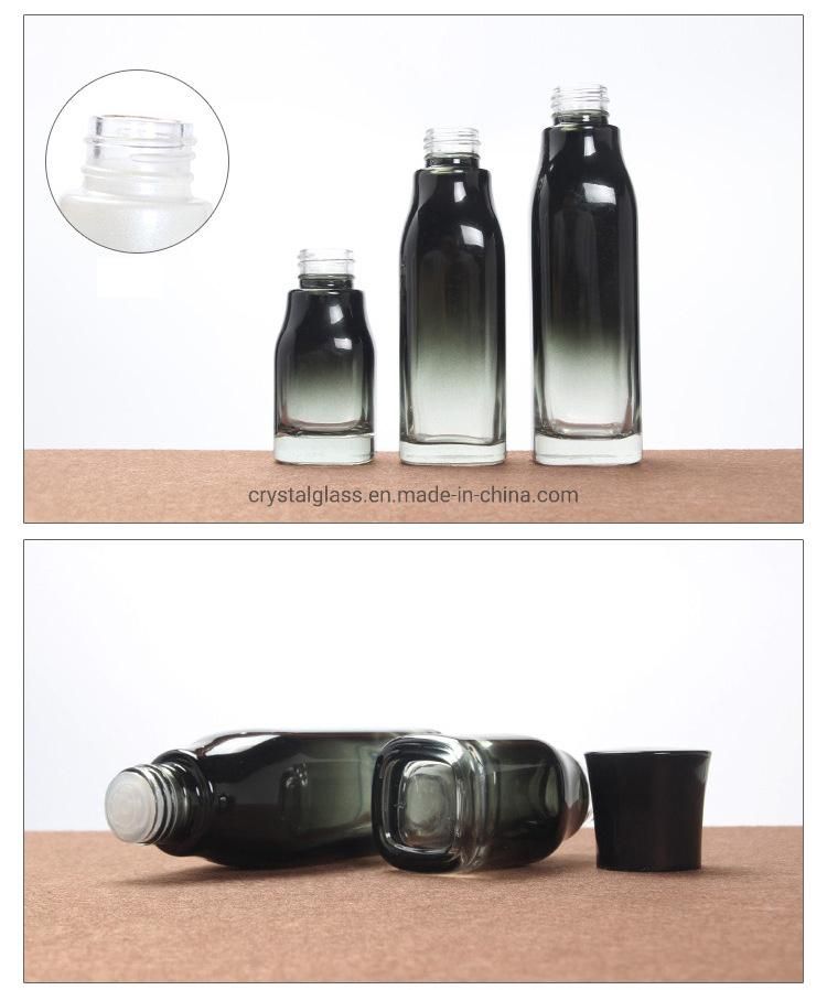 Black Color Cream Jar 50g for Cosmetic Packing