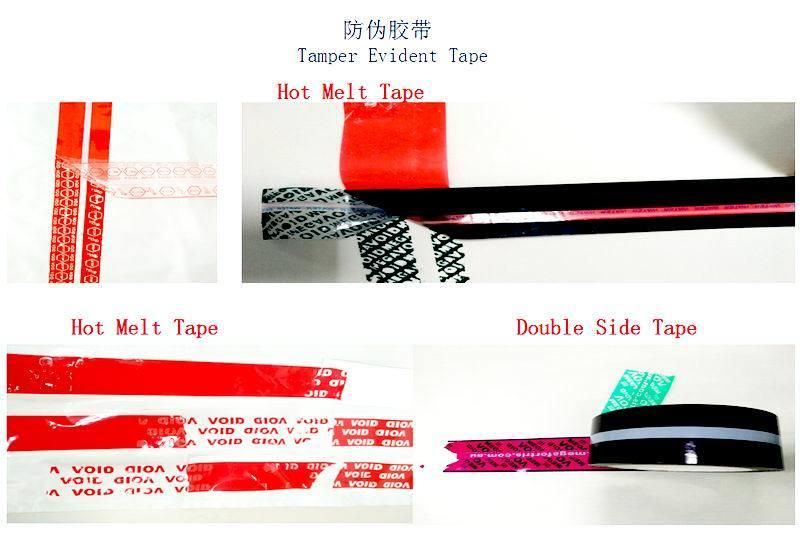 Customized Tamper Evident Security Tape Packing Tape