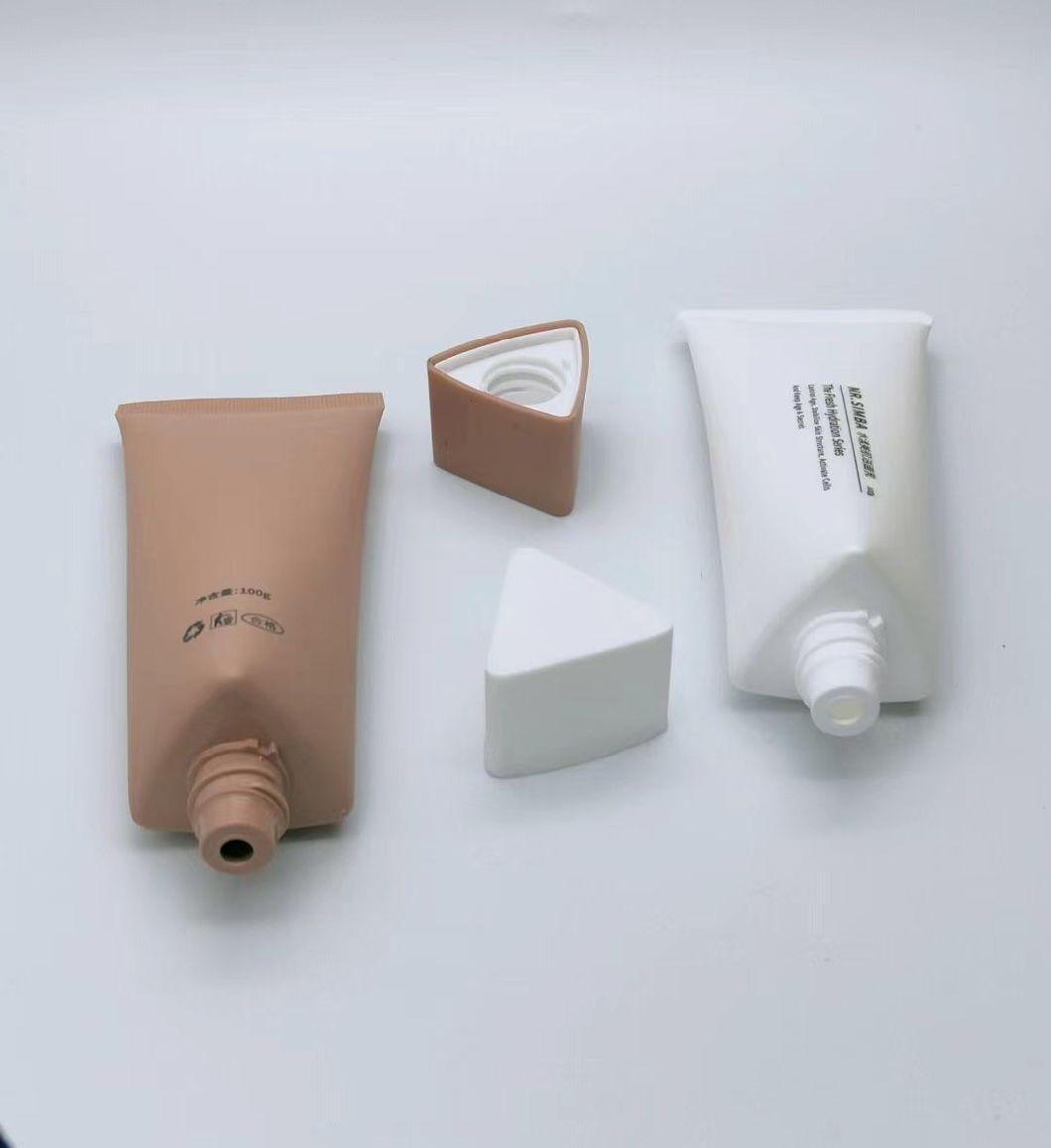 Custom Cosmetic Tube Container, Plastic PE Squeeze Tube, Empty Soft Tube Packaging