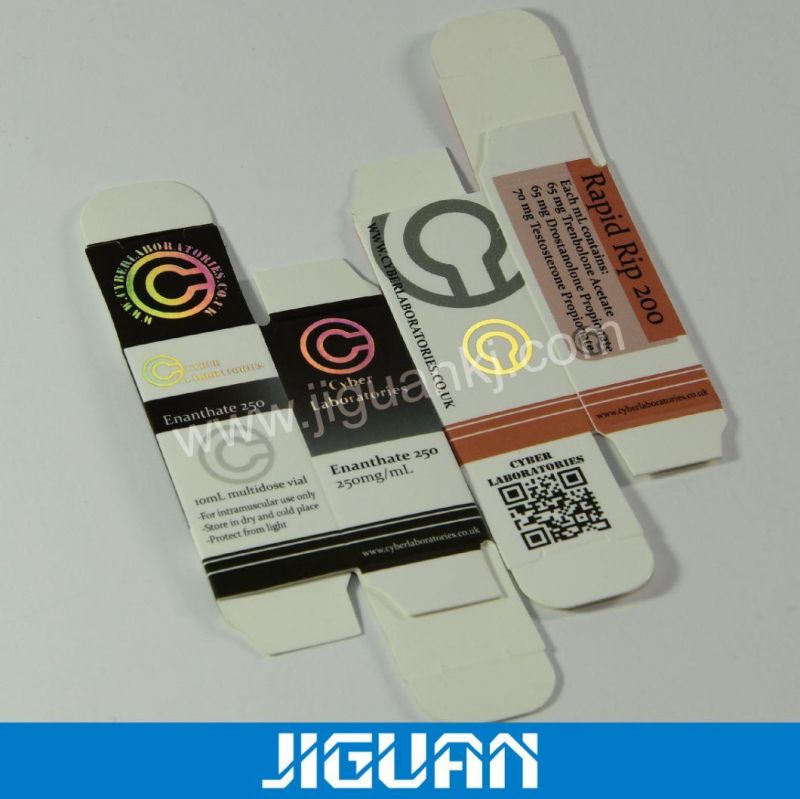 Custom Printed Cosmetics 10ml Vial Packaging Box
