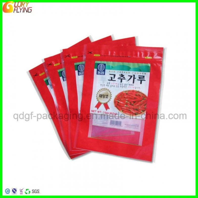 Plastic Paper Bag Flexible Packaging with Zip Lock From Factory