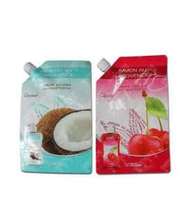 Stand up Pouch with Spout for Detergent, L Iquid Plastic Packaging Bag