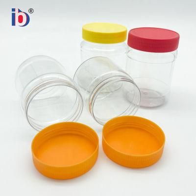 300ml Pet Condiment Cookie Storage Bottles Container Food Storage Jar Packaging with Lid