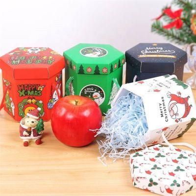 High Quality Luxury Custom Christmas Decoration Foldable Carton Packaging Paper Gift Box