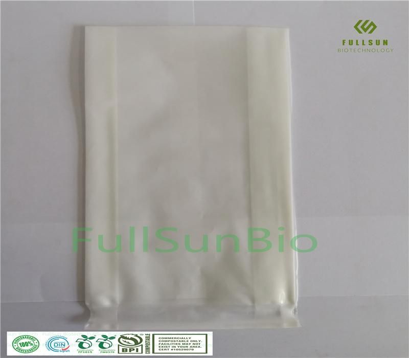 100% Biodegradable Food Bag Freezer Sealed Food Packaging Compound Plastic Bag