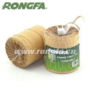 Garden Accessory Plant Paper Twist Tie Biodegradable Kraft Paper Twist Tie Vineyard Binding Paper Twist Tie