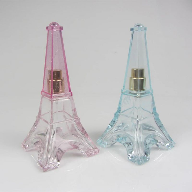 50ml Rectangle Transparent Empty Perfume Glass Bottle