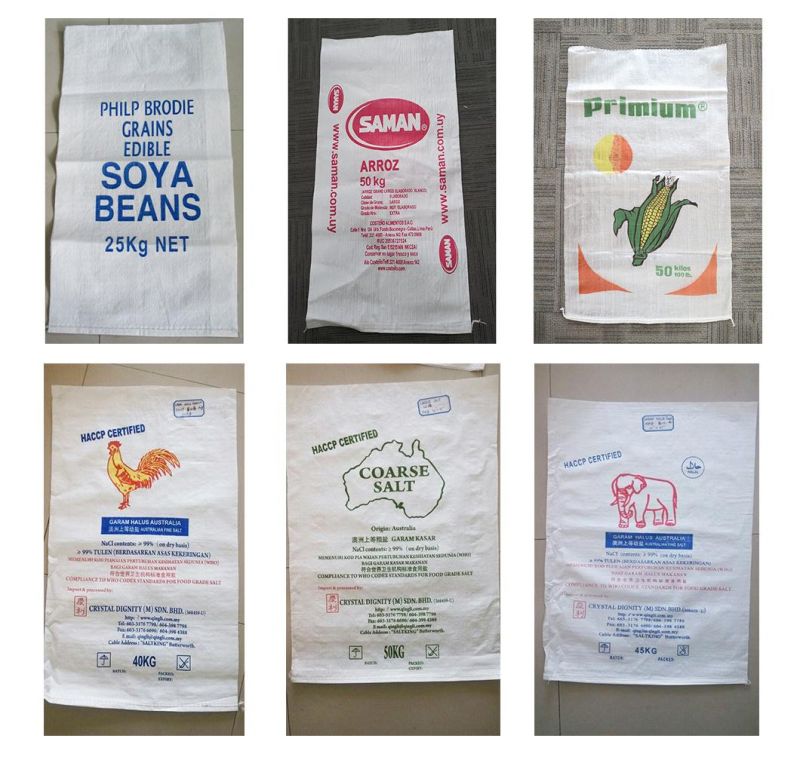 Polypropylene PP Raffia Packaging Woven Sack