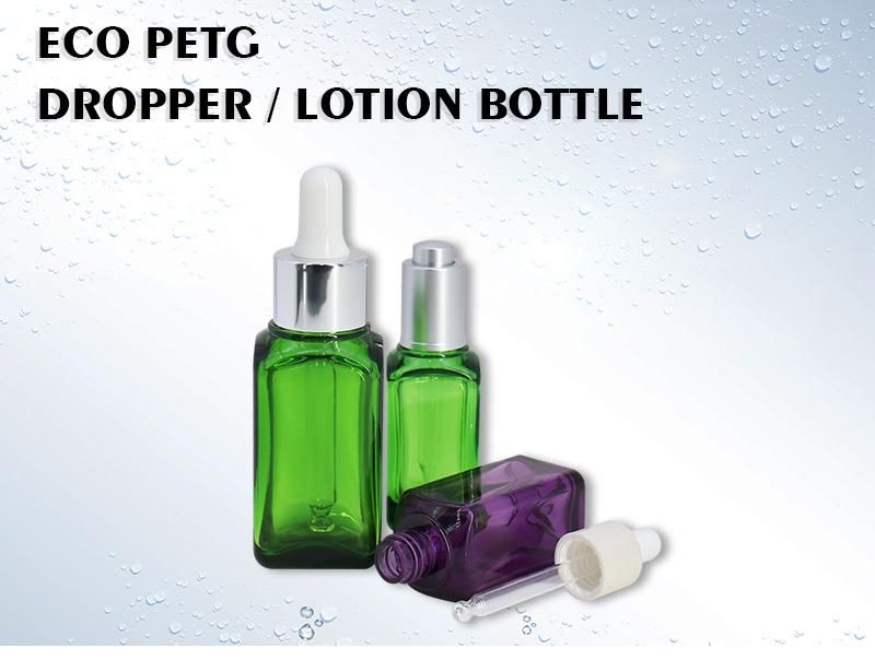 Best-Selling Green Purple 15ml 40ml Dropper Bottle