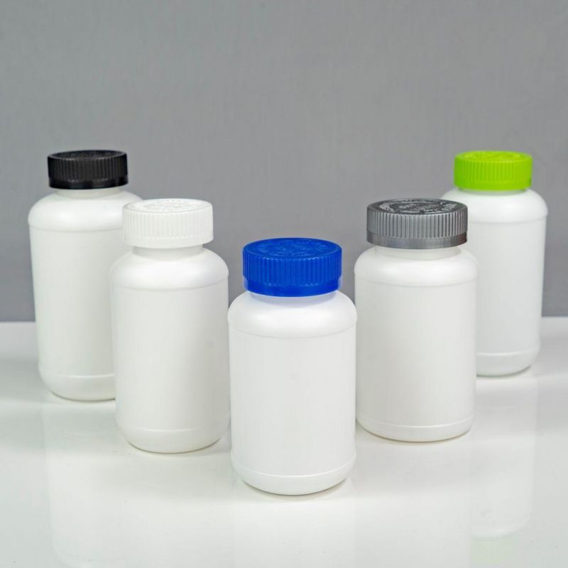 Convenient for Labeling High Quality Hot Sale Customized Dietory Supplement Food Grade Round Plastic Bottle