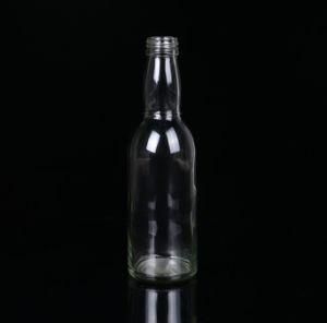 Customized Takeaway Small Water Glass Bottles Flint Empty Glass Bottles Water Beverage Packaging