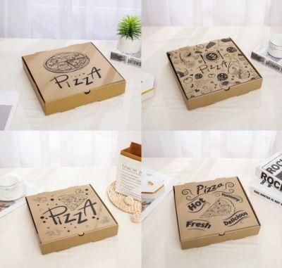 Custom Pizza Box Paper Food Box Pizza Package Box Wholesale Good Quality