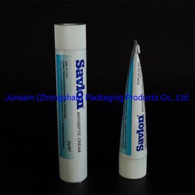 Squeezable Aluminium Tube for Anesthetic Cream Lotion Packaging