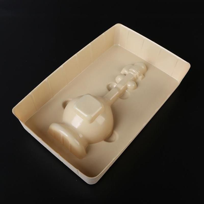 OEM Custom Plastic Blister Flocking Wine Bottle Inserts Tray