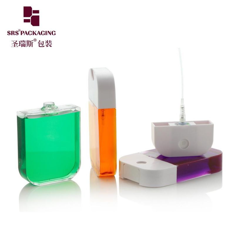 Factory Supplier Wholesale Transparent Fine Mist Spray Pump Refilled Perfume Atomizer PETG Recycle Cosmetic Packaging 45ml Plastic Hand Sanitizer Sprayer Bottle