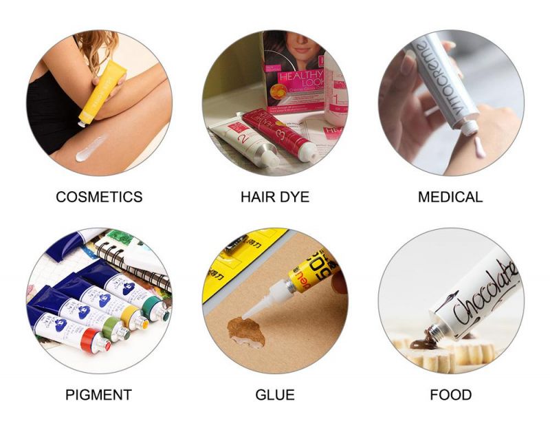 Offset Printing ISO Approved Customized Carton Packaging Soft Customised Paint Tube