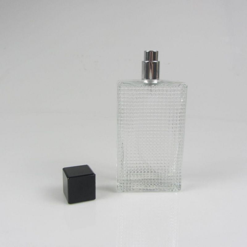 Square Glass Bottle Spray Bottle for Perfume Packaging