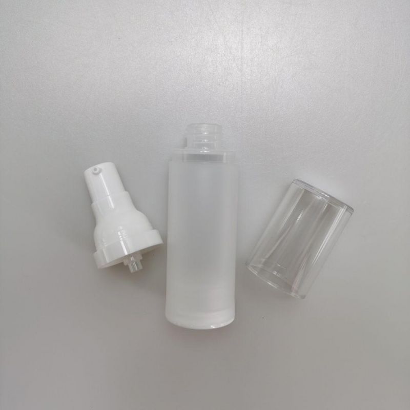 30ml 50ml Frosted Airless Emulsion Bottle Vacuum Foundation Bottle for Essence