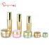 Popular Unique 5g 10g 25g 30g 50g Empty Plastic Gold Luxury Cream Jar for Beauty Products