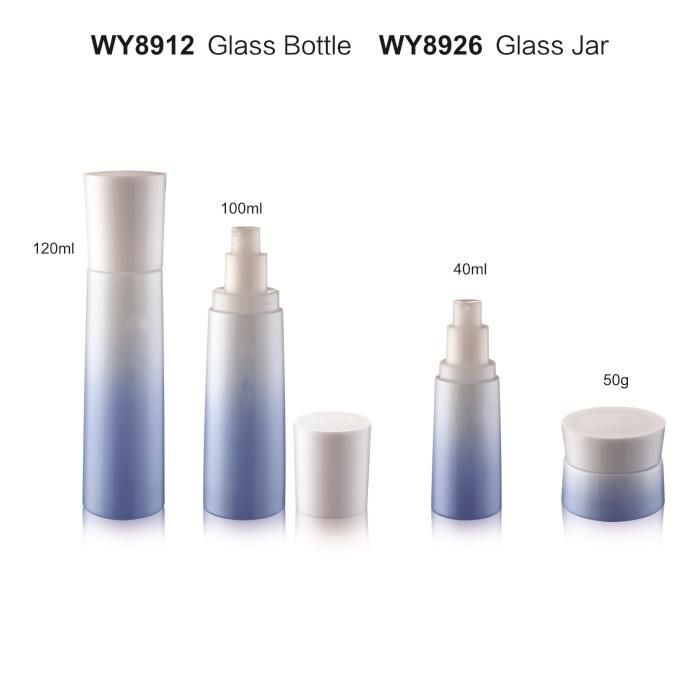 Hot Product Glass Lotion Bottle for Skin Care Packing 100ml