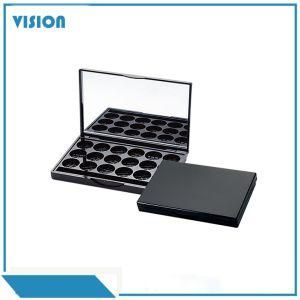 Y080-3 Plastic Square 18 Color Eyeshadow Palette Case