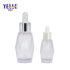 China Custom Packaging 30ml 15ml Rhomb Shape Plastic Dropper Bottle for Cosmetic