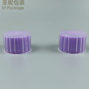 24/410 Purple Color Plastic Screw Cap for Serum