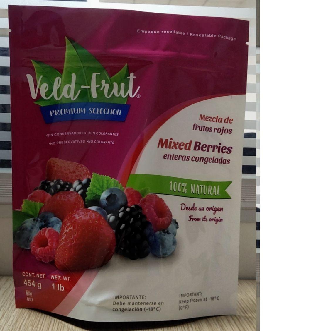 Stand up Bag with Zipper Plastic Zipper Food Bag Packing Pouch for Sugar